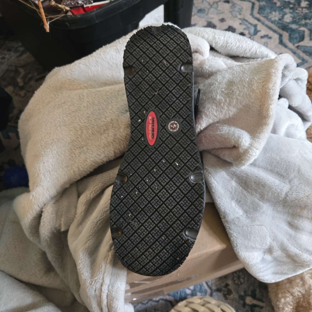 Skechers‎ Work Shoes Slip Resistant Comfort Memory Foam cushion - Picture 4 of 8